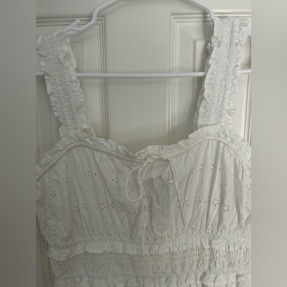 NWT Gap x Doen Eyelet Midi Dress - Picture 5 of 11